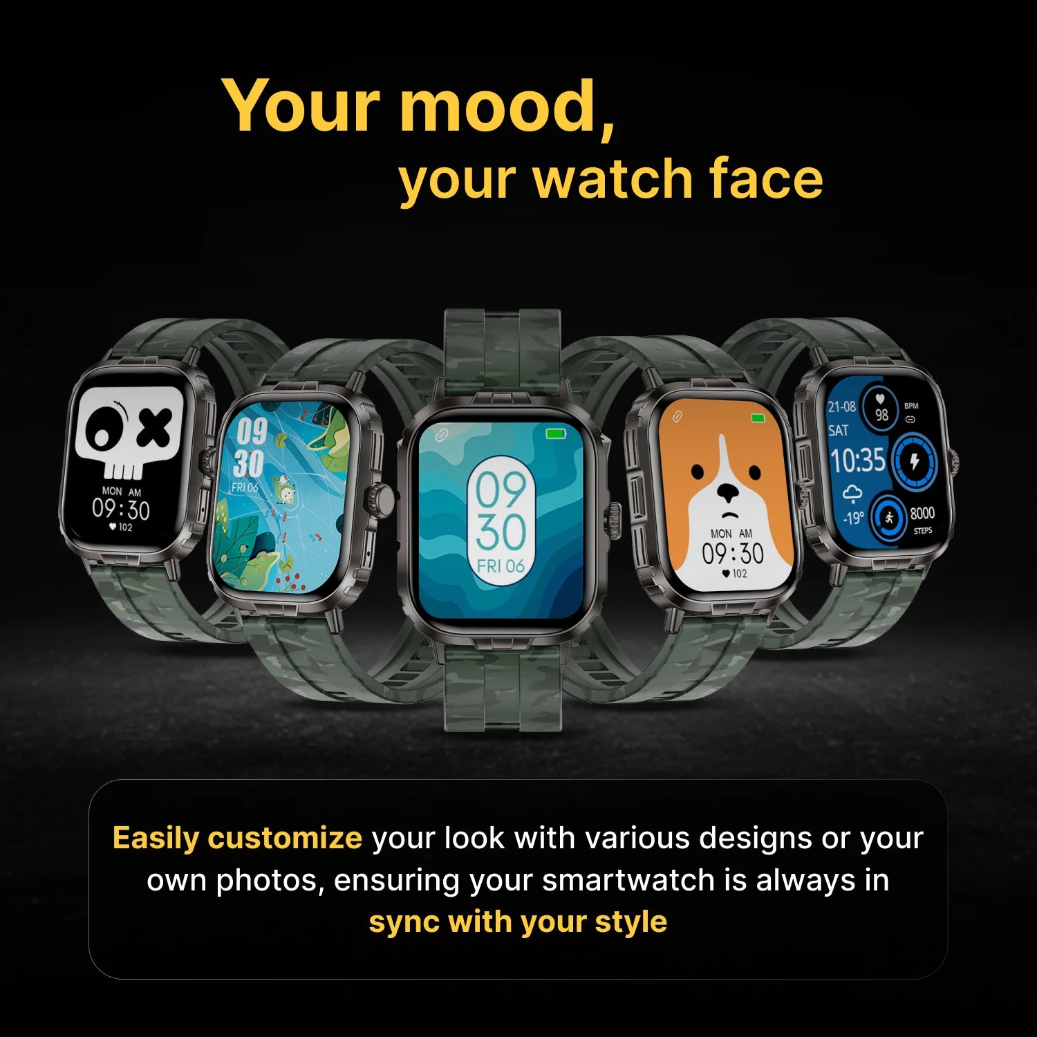Timex iConnect Go+ 1.83"(4.64 cm) Display with Metallic Body and BT Calling Smartwatch For Unisex - TWIXW1003T - KRISHNA WATCH COMPANY