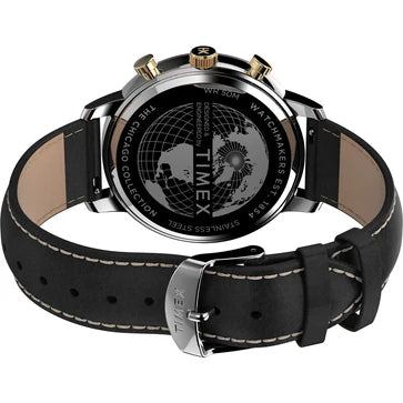 Timex Trend 3 Hands Men's Analog Black Dial Quartz Watch - TW2U39100UJ - KRISHNA WATCH COMPANY