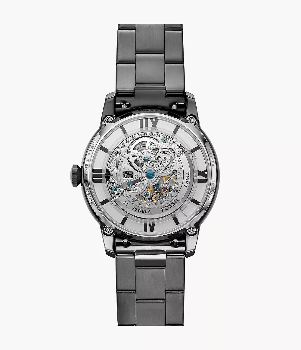 FOSSIL Townsman Automatic Smoke Stainless Steel Watch ME3268