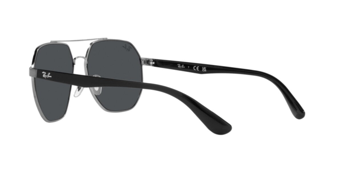 RAY-BAN SUNGLASSES | GUNMETAL SUNGLASSES ( 0RB3714I | IRREGULAR | GUNMETAL FRAME | GREY LENS ) - KRISHNA WATCH COMPANY