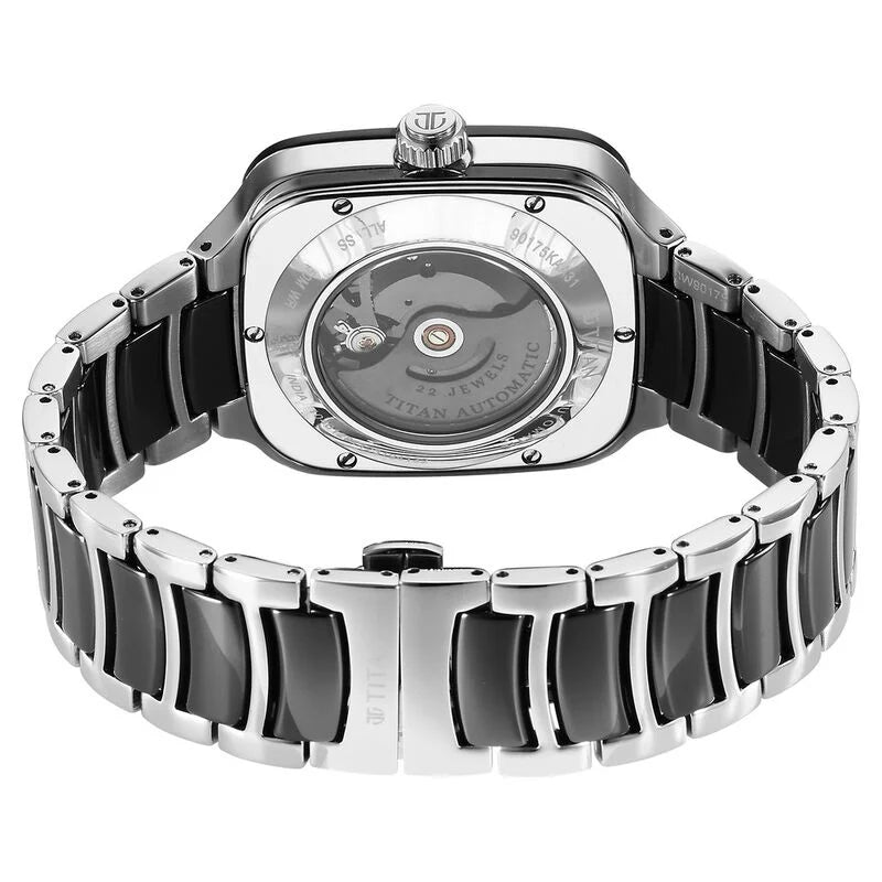 Titan Ceramic Fusion Skeleton Automatic Watch For Men - 90175KD01 - KRISHNA WATCH COMPANY