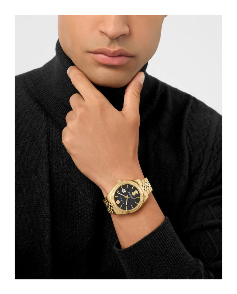 PHILIPP PLEIN Date Superlative Crystal Watch PWMFA1025 - KRISHNA WATCH COMPANY
