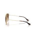 RAY-BAN Brown Gradient Aviator Unisex Sunglasses 0RB3722I0015159
