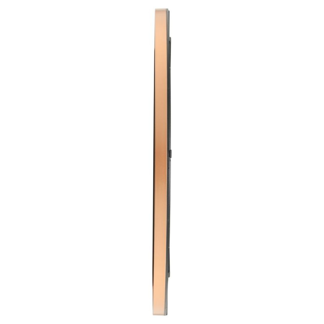 Sunray Finish Slim Wall Clock in Rose Gold - 36 cm x 36 cm (Medium) W0037PA01 - KRISHNA WATCH COMPANY