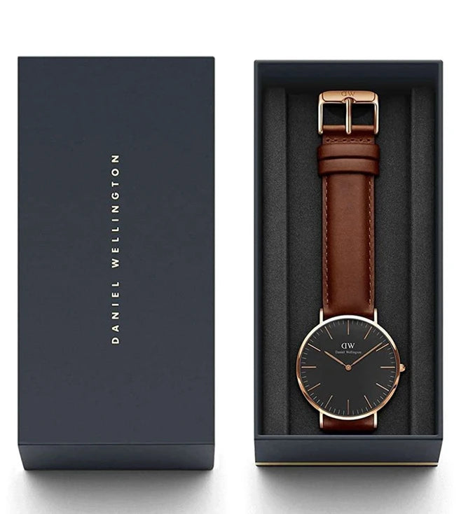 DANIEL WELLINGTON Classic St Mawes Watch for Men DW00100124 - KRISHNA WATCH COMPANY