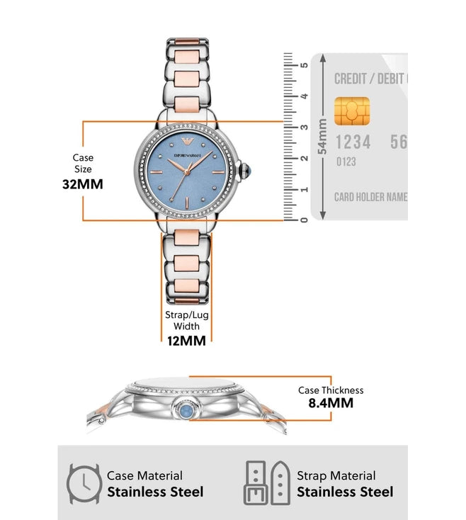 EMPORIO ARMANI Analog Watch for Women AR11597 - KRISHNA WATCH COMPANY