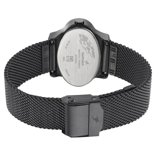 Fastrack Hitlist Quartz Analog Blue Dial Stainless Steel Strap Watch for Girls ns6004qm01 - KRISHNA WATCH COMPANY