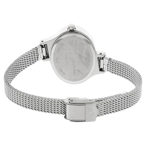 Fastrack Quartz Analog Silver Dial Stainless Steel Strap Watch for Girls NS6015SM01 - KRISHNA WATCH COMPANY
