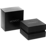 Movado Men Quartz Black Dial Analog Stainless Steel Watch 607963