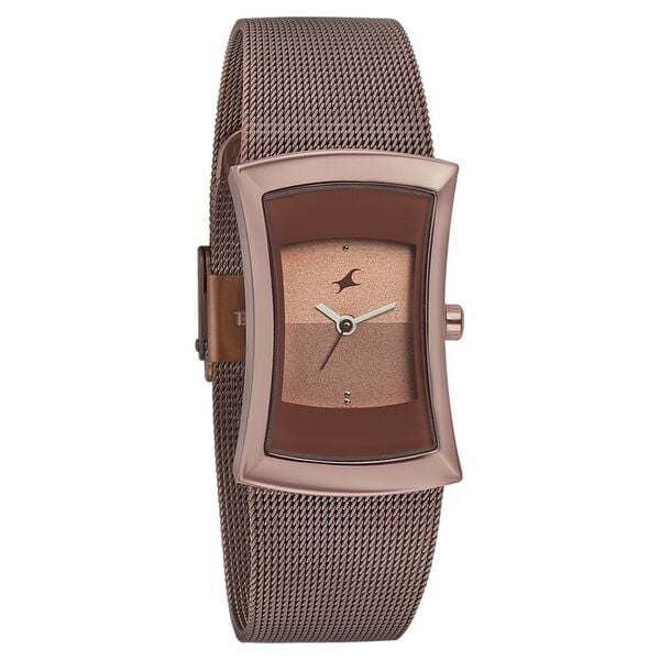 Fastrack Pulse Quartz Analog Watch for Girls - NT6093QM01 - KRISHNA WATCH COMPANY