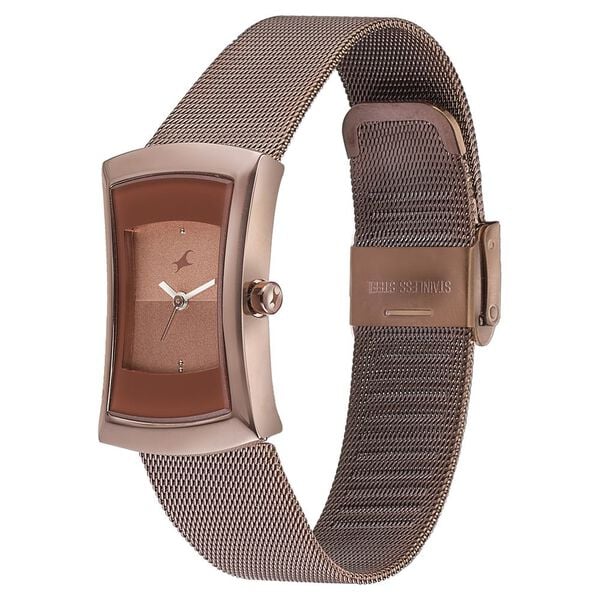 Fastrack Pulse Quartz Analog Watch for Girls - NT6093QM01 - KRISHNA WATCH COMPANY