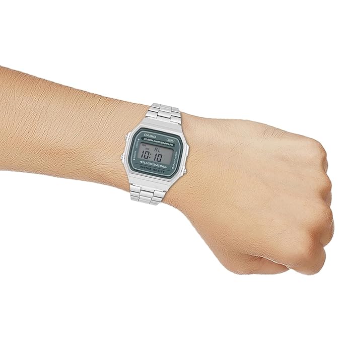 CASIOvintage digital A168WA-3AYDF - D330 - KRISHNA WATCH COMPANY