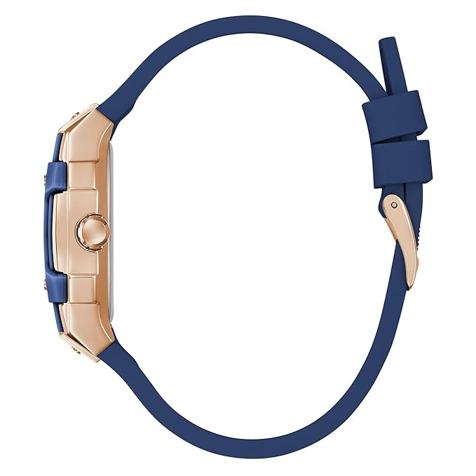 GUESS Blue Rectangle Dial Analog Women's Watch - GW0945L4 - KRISHNA WATCH COMPANY