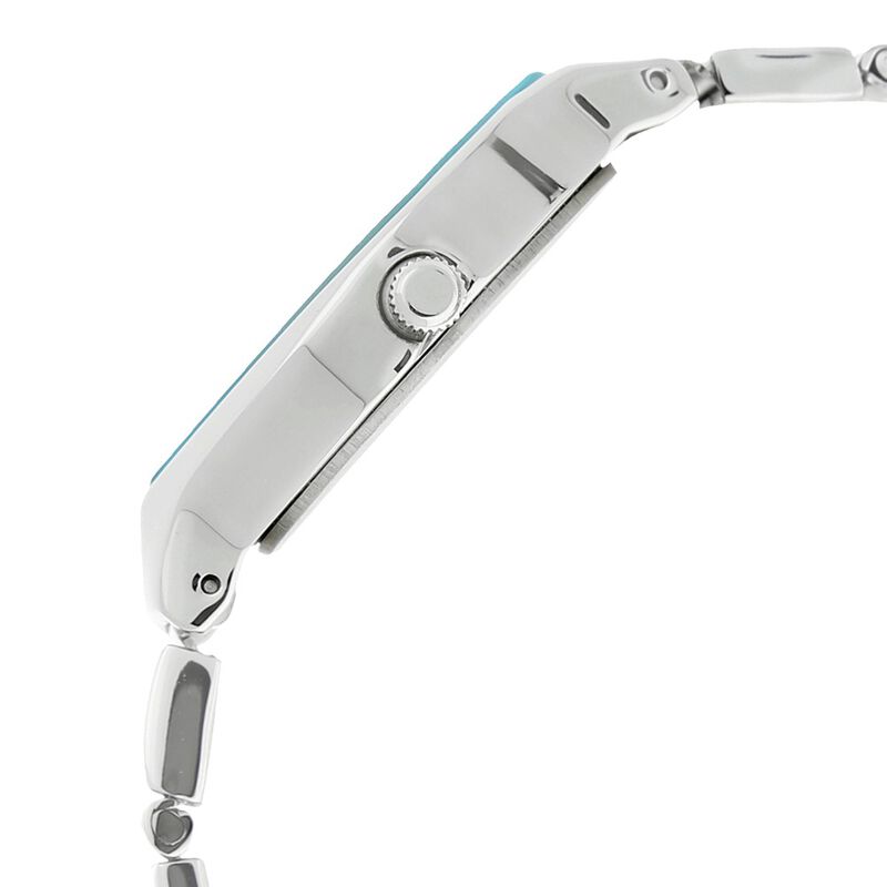 Fastrack Quartz Analog Blue Dial Stainless Steel Strap Watch for Girls NR6109SM03