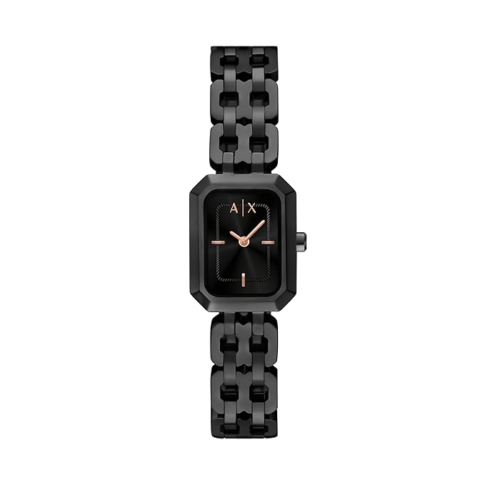 Armani Exchange Analog Black Dial Women's Watch - AX5813