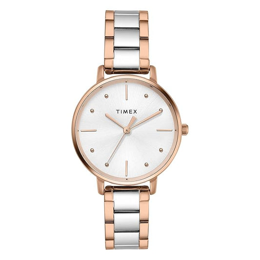 Timex Silver Dial Women's Watch - TWEL15825