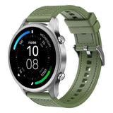 NoiseFit Halo Limited Edition 1.43" AMOLED Display, Bluetooth Calling Round Dial Smart Watch, Premium Metallic Build, Always on Display, Smart Gesture Control, 100 Sports Modes (Jade Alloy)