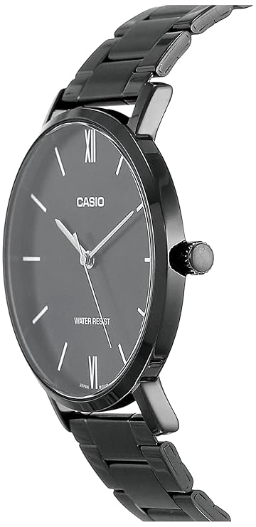 Casio ENTICER Black Analog - Men's Watch MTP-VT01B-1BUDF - A1973 - KRISHNA WATCH COMPANY