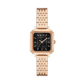 Armani Exchange Pink Quartz Stainless Steel Watch - AX5729