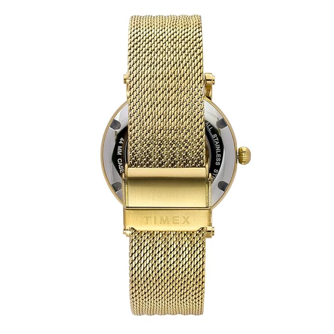 Timex White Dial Stainless Steel bracelet Men's Watch - TWEG16722 - KRISHNA WATCH COMPANY