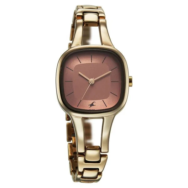 Fastrack Chrome K Quartz Analog Watch For Girls 6147QM02 - KRISHNA WATCH COMPANY