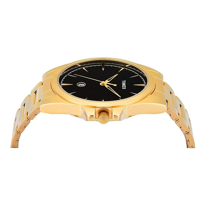 Timex Men Black Dial Analog Watch- TWTG12702 - KRISHNA WATCH COMPANY