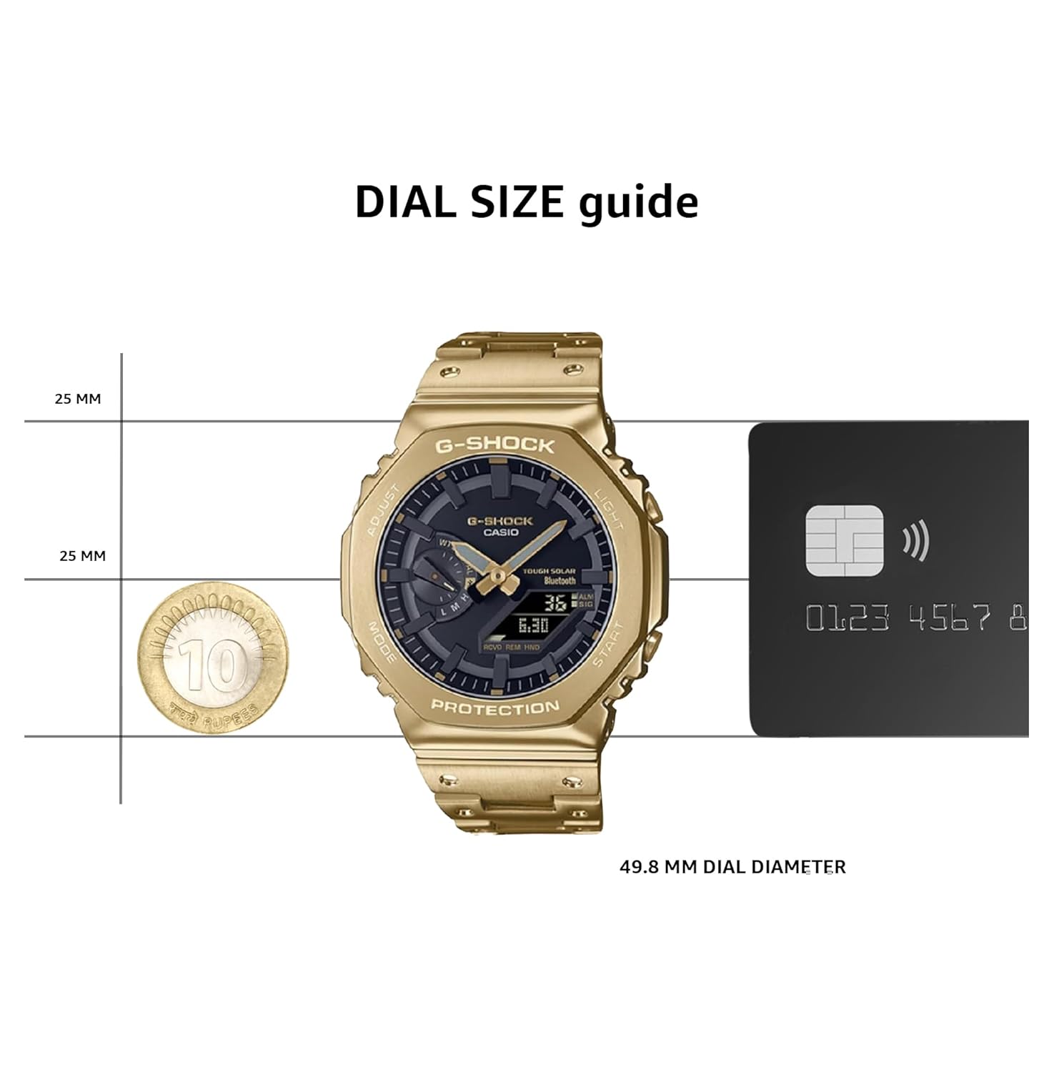 CASIO G-SHOCK GM-B2100GD-9ADR - G1384 - KRISHNA WATCH COMPANY