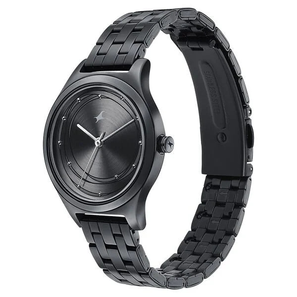 Fastrack Style Up Grey Dial Watch for Girls - 6152NM01 - KRISHNA WATCH COMPANY