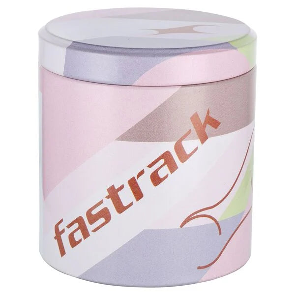 Fastrack Style Up Blue Dial Stainless Steel Strap Watch for Girls 6152QM01 - KRISHNA WATCH COMPANY