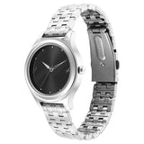 Fastrack Stunners Black Dial Metal Strap Watch for Girls 6152SM06 - KRISHNA WATCH COMPANY