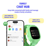 Noise Junior Explorer 2 Smart Watch for Kids with 4G SIM Compatible, 2-Way Video & Voice Calling, Geofencing, Real Time Location Monitoring via Google Maps, IP68, SOS Emergency Alerts (Happy Meadow)