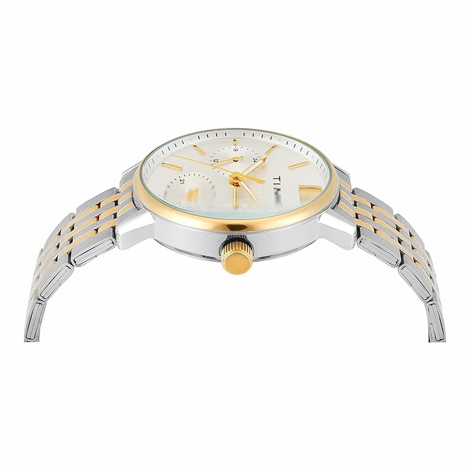 Timex Men Silver Dial Analog Watch - TWEG25408 - KRISHNA WATCH COMPANY