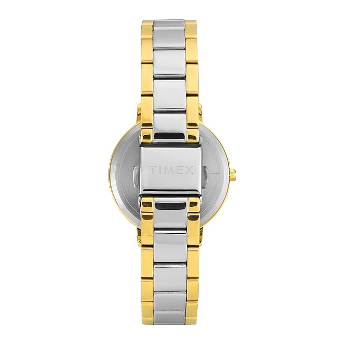 Timex Green Round Dial Analog Women Watch - TWEL15830 - KRISHNA WATCH COMPANY