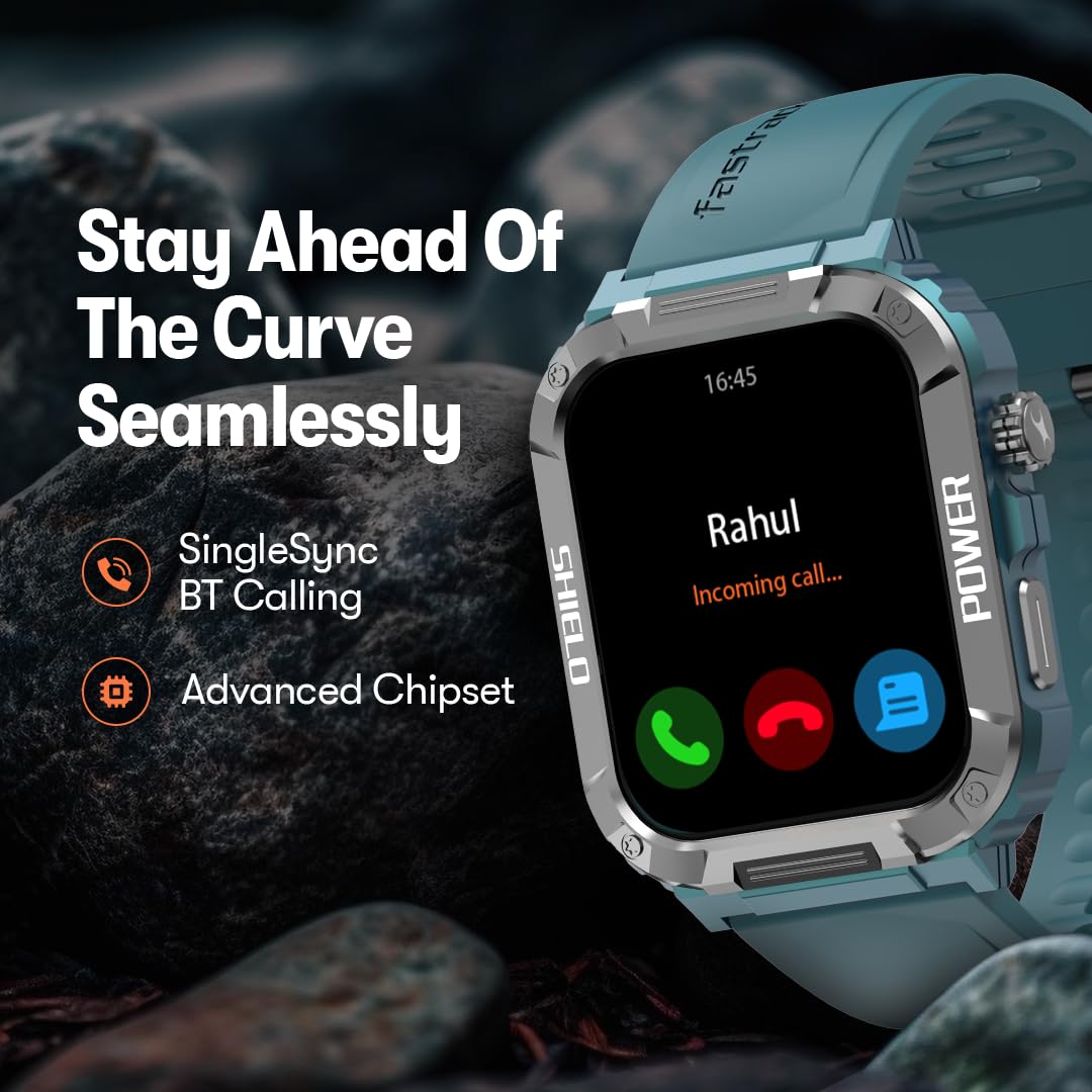 Fastrack Limitless Valor Smart Watch - 38109PP05 - KRISHNA WATCH COMPANY