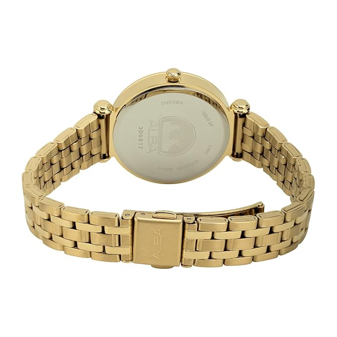 ALBA Fashion Gold women 32mm Watch Quartz AH7CP6X1 - KRISHNA WATCH COMPANY