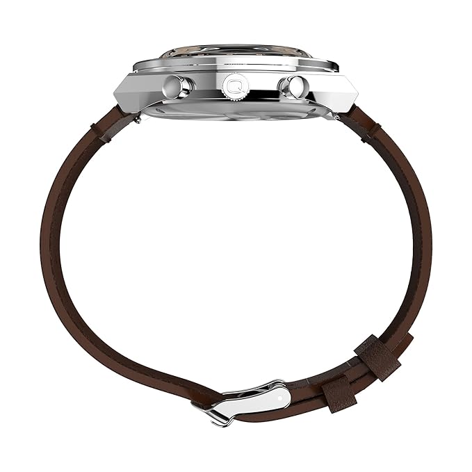 TIMEX Q Diver Inspired Rose Gold Round Dial Analog Men Watch - TWEG26409 - KRISHNA WATCH COMPANY