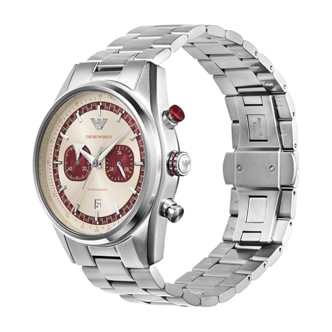 Emporio Armani Analog Multicolor Dial Men's Stainless Steel Watch-AR11645 - KRISHNA WATCH COMPANY