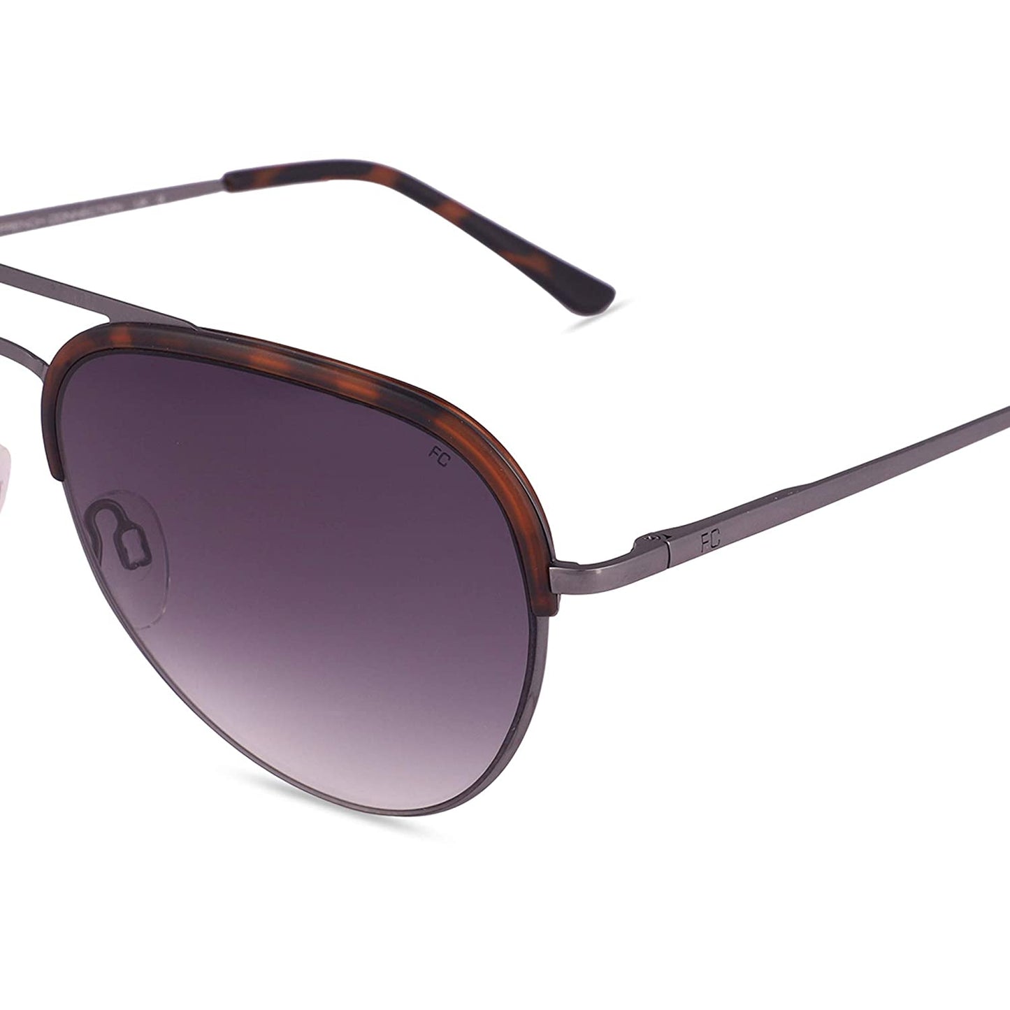 French Connection Gradient Aviator Unisex Sunglasses - FC 7131 C2