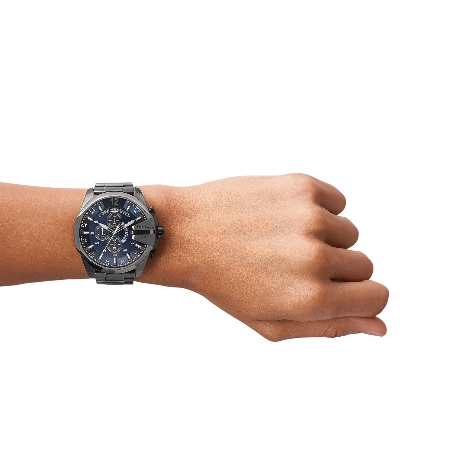 Diesel Mens Mega Chief Chronograph Watch - DZ4329 - KRISHNA WATCH COMPANY