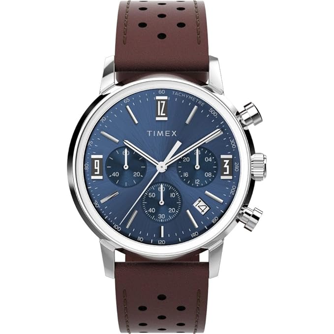 TIMEX Marlin Blue Round Dial Analog Men Watch - TWEG26714 - KRISHNA WATCH COMPANY