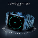 Noise Canvas Smart Watch with 1.96" Vivid Display, Functional Crown, BT Calling, 150+ Watch Faces, AI Voice Assistant, Health Suiteᵀᴹ, 100+ Sports Modes, IP67, Upto 7 Days Battery (Elite Black)
