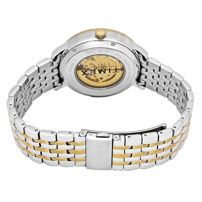 Timex Green Dial Stainless Steel bracelet Men's Watch - TWEG23504 - KRISHNA WATCH COMPANY