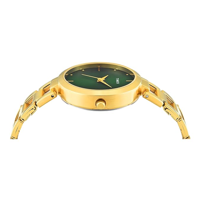 Timex Green Dial Women's Watch - TW000X275 - KRISHNA WATCH COMPANY