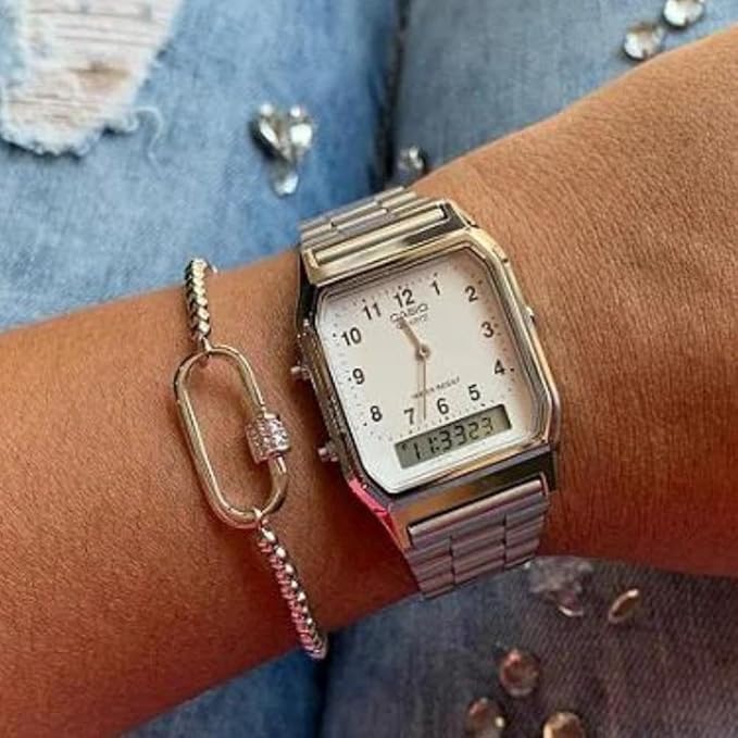 CASIO Unisex Watch VINTAGE COLLECTION AQ-230A-7BMQ - AD02 - KRISHNA WATCH COMPANY