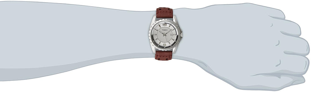 Timex Analog White Dial Men's Watch - H901 - KRISHNA WATCH COMPANY