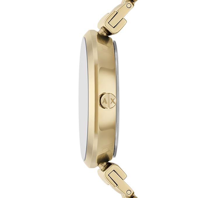 Armani Exchange Gold Quartz Stainless Steel Watch AX5916