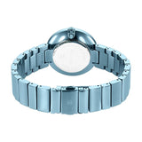 Titan Quartz Analog Blue Dial Stainless Steel Strap Watch for Women 95162QM02 - KRISHNA WATCH COMPANY