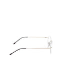Titan Rimless Round Spectacle Gold Frame For Men & Women - TW1084MRM2
