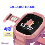 Noise Junior Explorer 2 Smart Watch for Kids with 4G SIM Compatible, 2-Way Video & Voice Calling, Geofencing, Real Time Location Monitoring via Google Maps, IP68, SOS Emergency Alerts (Power Pixel)