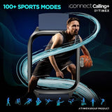 TIMEX iConnect Calling+ 2.01” TFT Display with 240x296 Pixel Resolution|Functional Crown|Bluetooth Calling|AI Voice Assist|100+ Sports Modes|100+ Watchfaces|Upto7 Days Battery(Normal Usage)-TWIXW501T - KRISHNA WATCH COMPANY